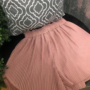 Flowy Pleated Shorts